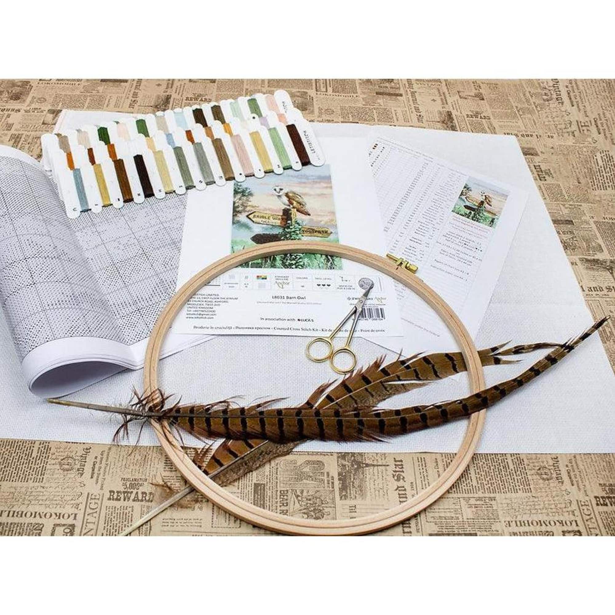 Letistitch Barn Owl Counted Cross Stitch Kit